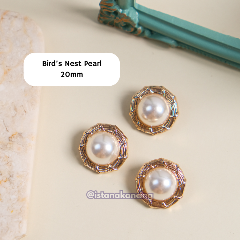 Bird's Nest Kancing Jamur 20mm