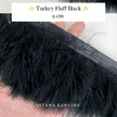 Turkey Fluff  Feathers 9cm