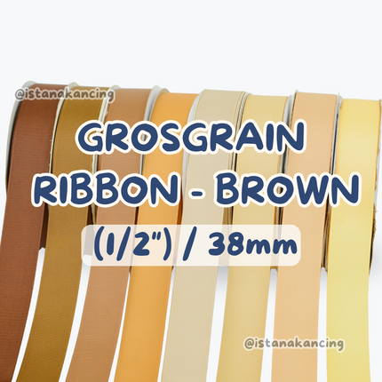 Double Face Grosgrain 1/2