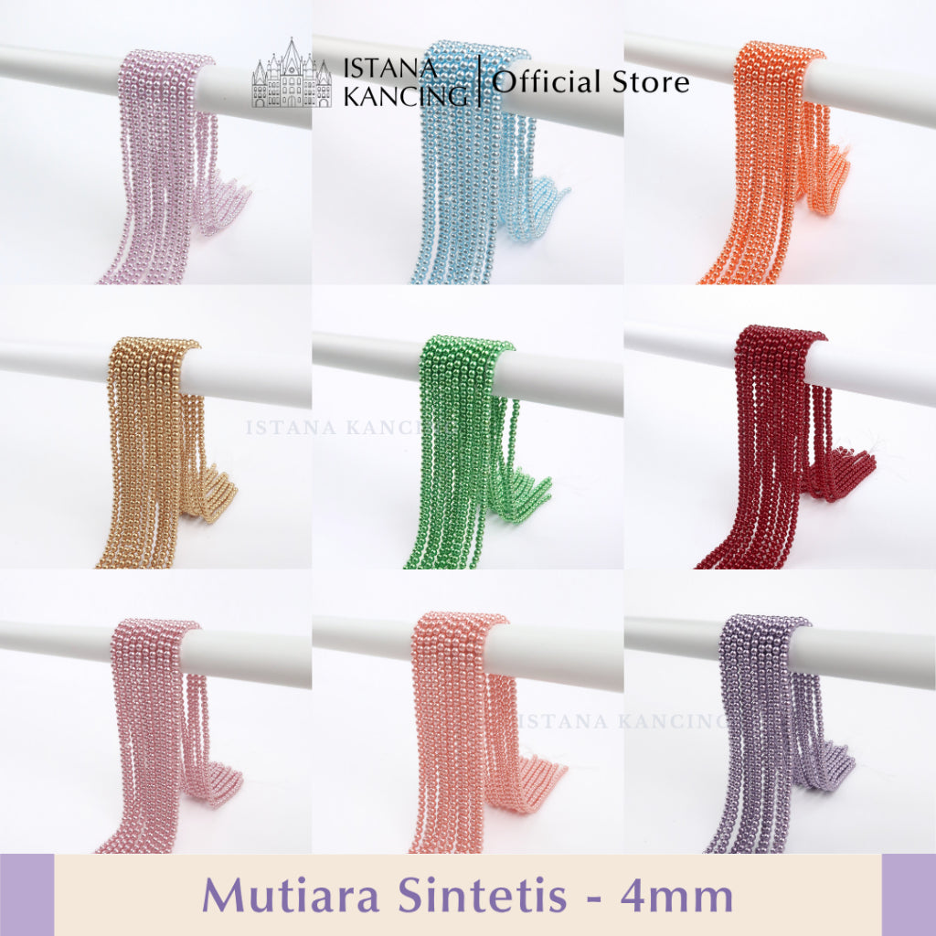 Mutiara Sintetis 4mm Pt 1