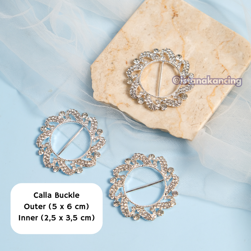 Calla Rhinestone Buckle
