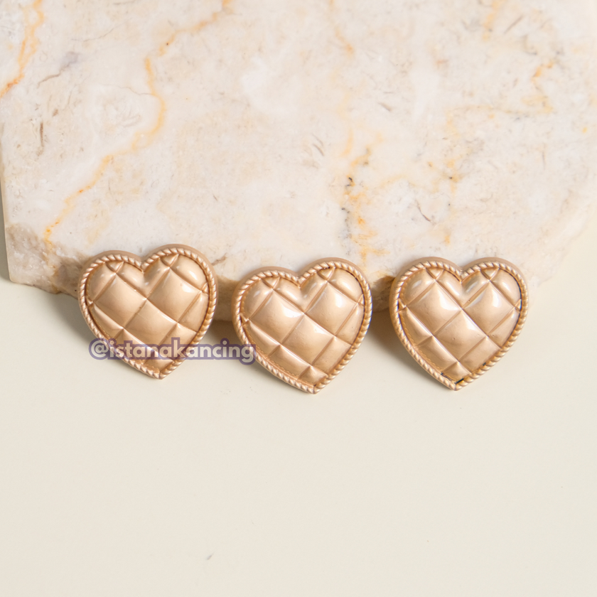 Catalina Kancing Hati 15mm & 23mm