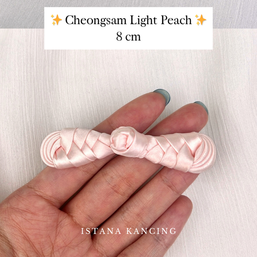 Cheongsam Satin Frog Button