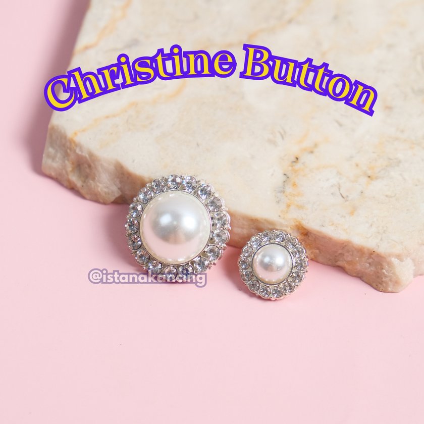 Christine Pearl Button