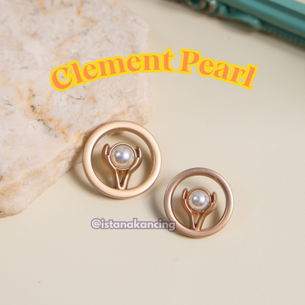 Clement Pearl Button