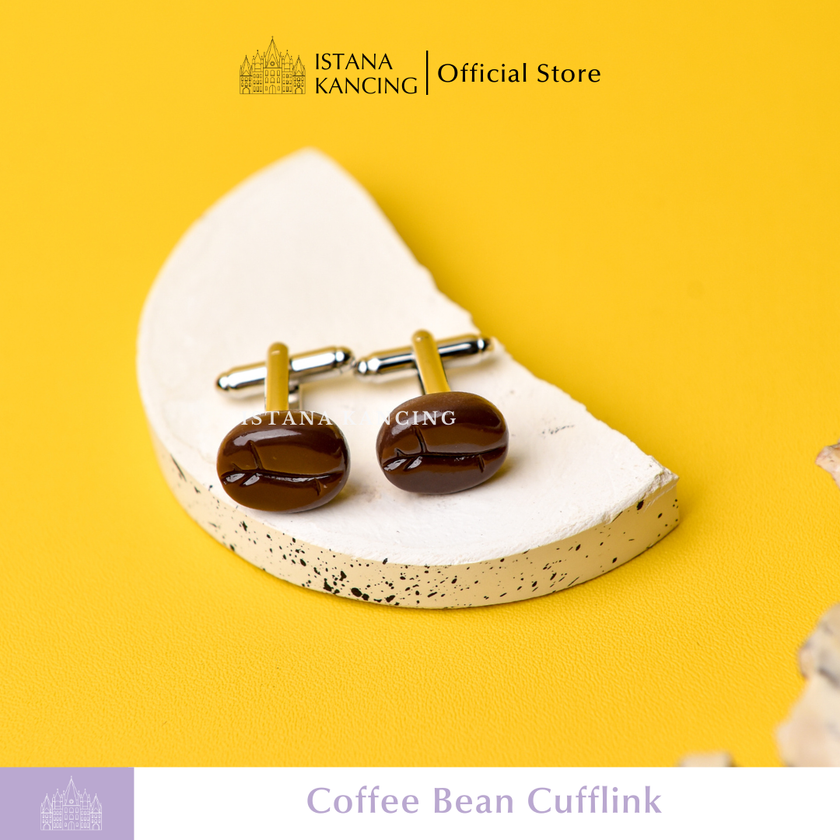 Kancing Manset Biji Kopi