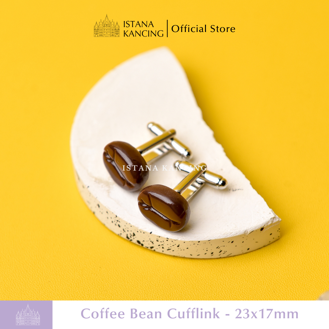 Coffee Bean Cufflink