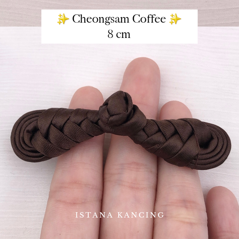 Cheongsam Satin Frog Button