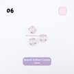 Round Pastel Crystal Claw Setting 10mm