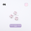 Round Pastel Crystal Claw Setting 12mm