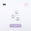 Round Pastel Crystal Claw Setting 8mm