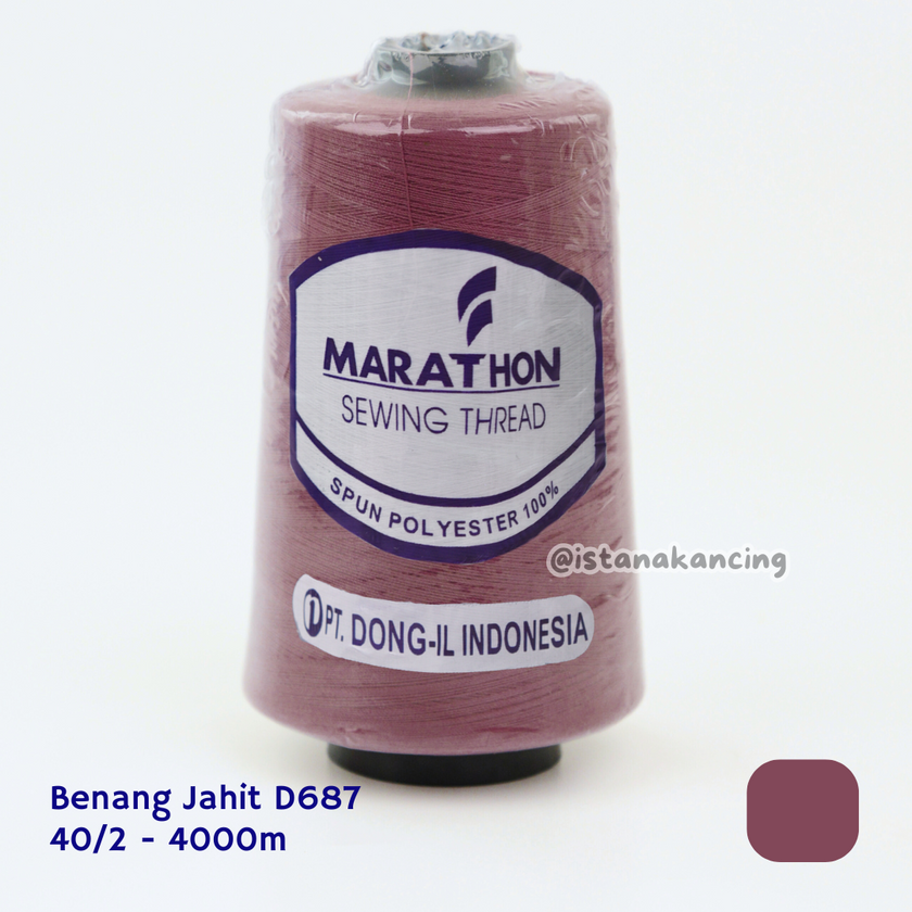 Benang Jahit Marathon 40/2 Katun Marathon Part 1