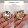 Diamond Frame Button