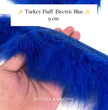 Turkey Fluff  Feathers 9cm