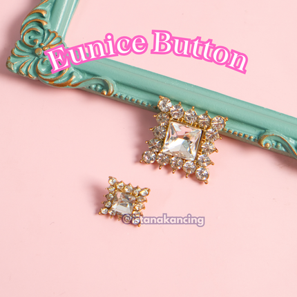 Eunice Rhinestone Button