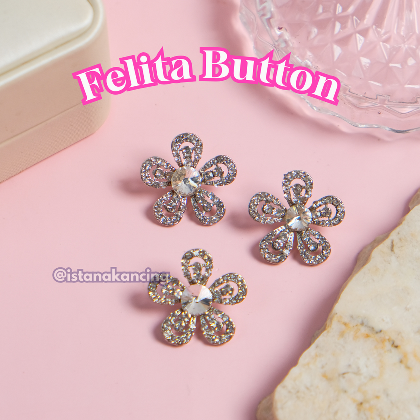 Felita Flower Rhinestone