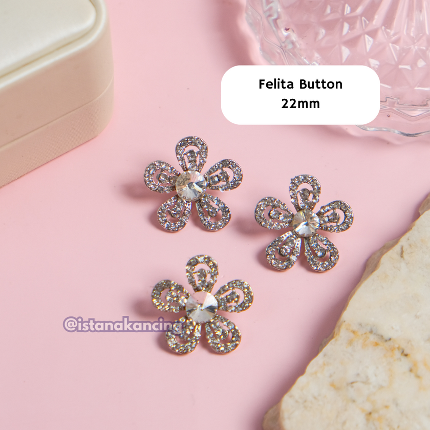 Felita Flower Rhinestone