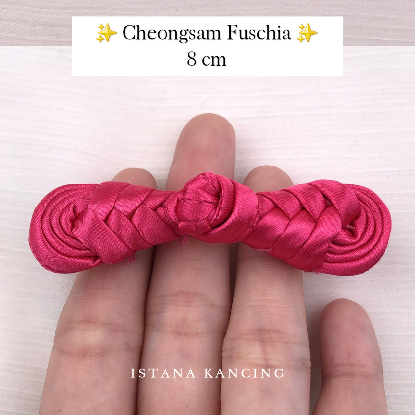 Cheongsam Satin Frog Button