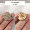 Gia Diamond Button