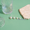 Half Pearl Button