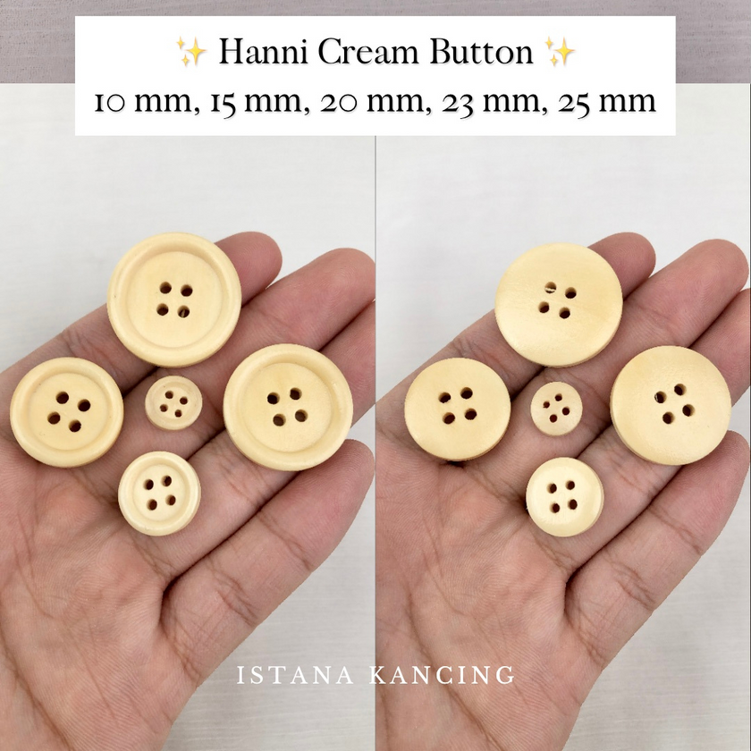 Kancing Hanni 4 Lubang