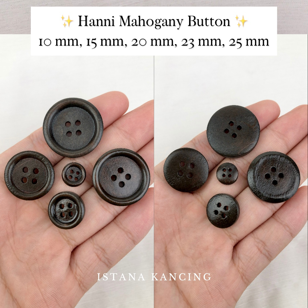 Kancing Hanni 4 Lubang