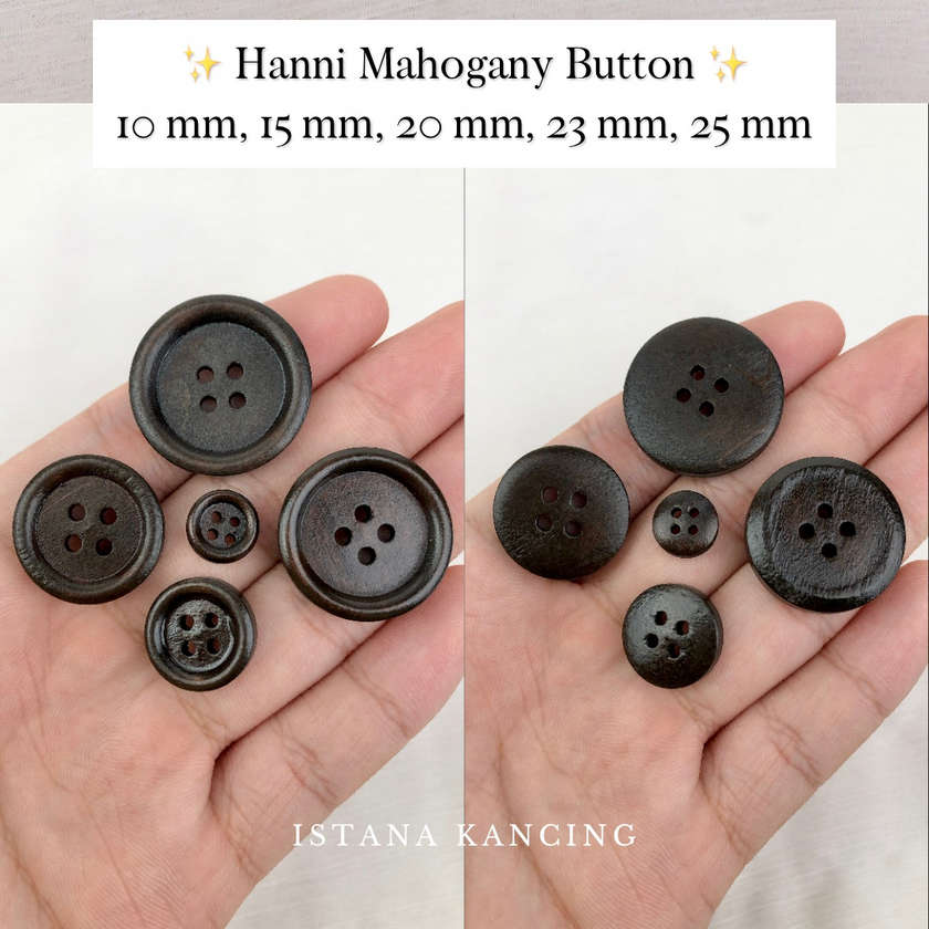 Kancing Hanni 4 Lubang