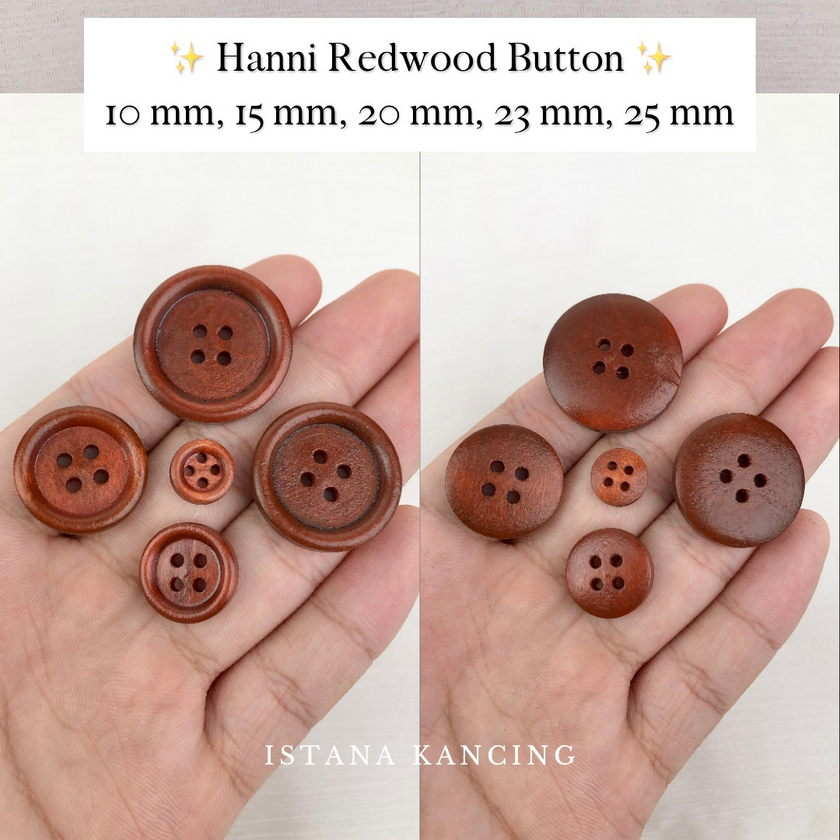 Kancing Hanni 4 Lubang