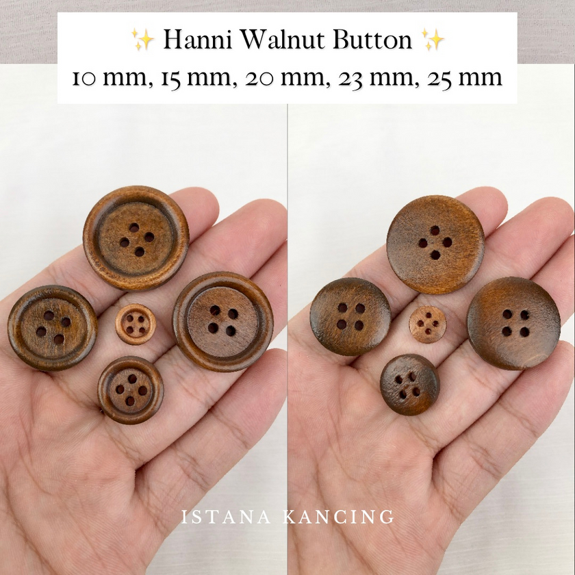 Kancing Hanni 4 Lubang