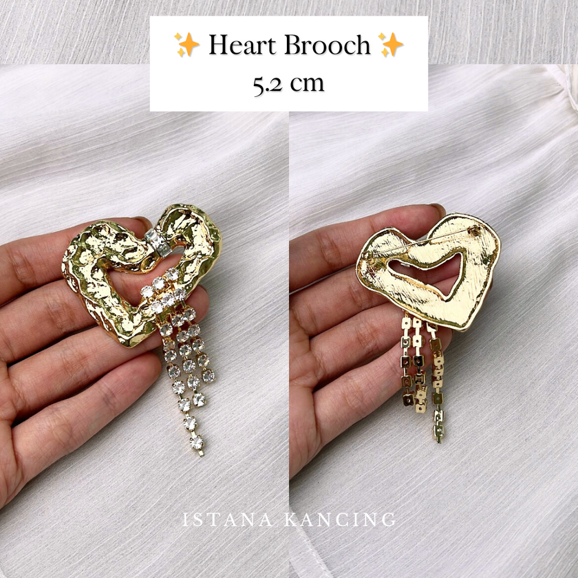 Heart Brooch