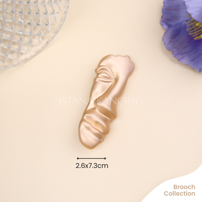 Brooch Chana Aksesoris Brooch Unik Hiasan Baju Pin Hijab Mewah Premium Button | Istana Kancing