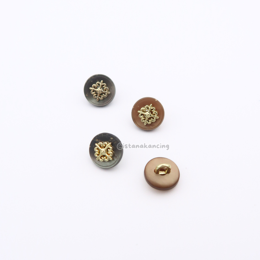 Kancing Hati Iggy 18mm & 25mm