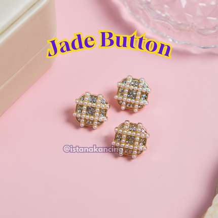 Jade Mini Button 13mm