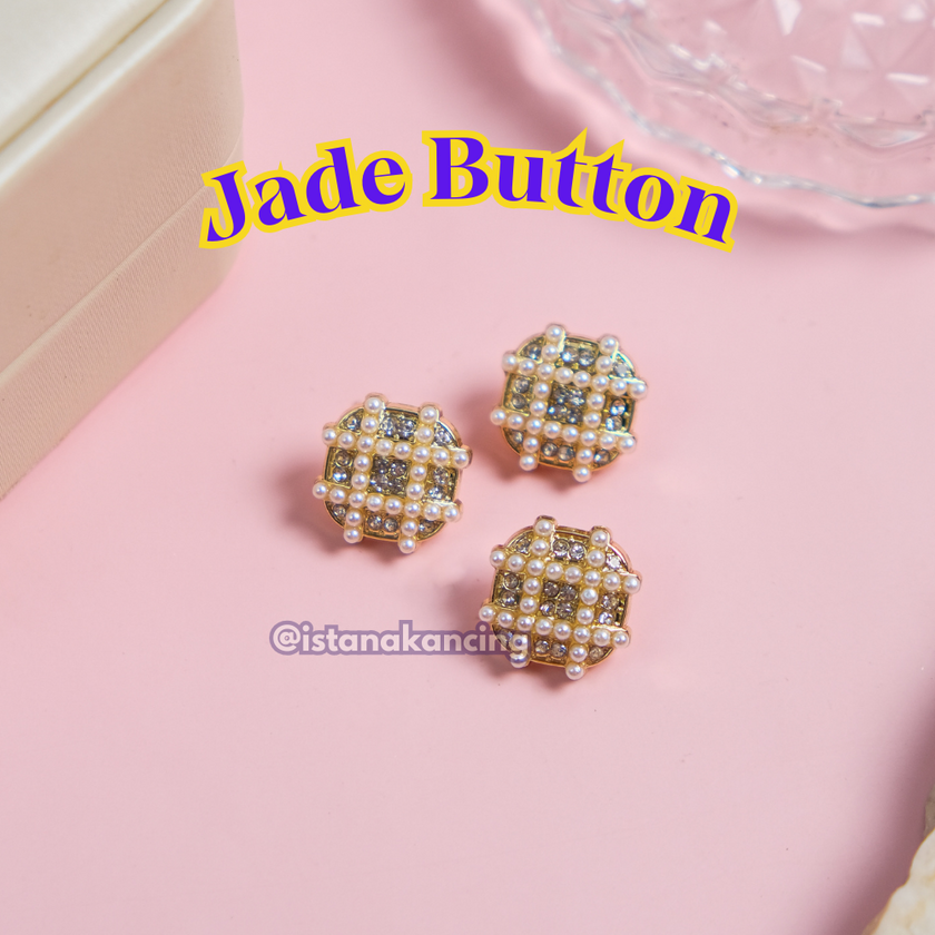 Tombol Mini Giok 13mm