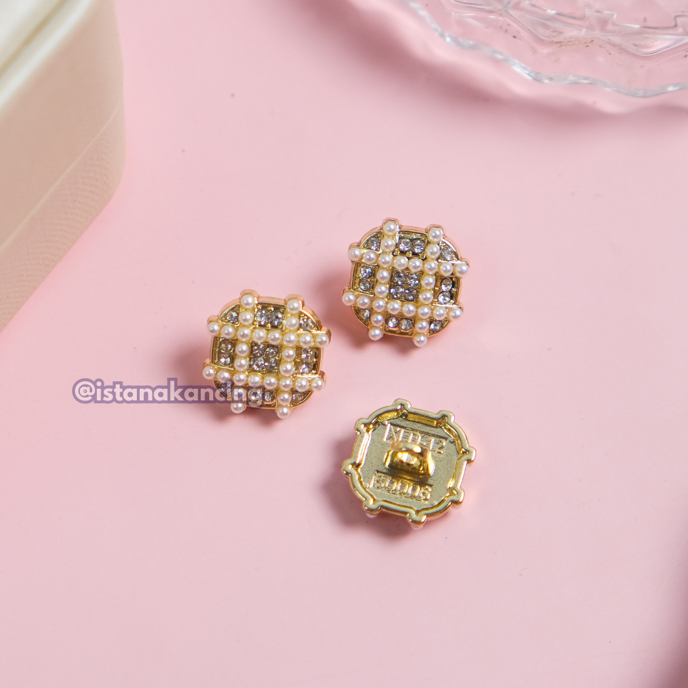 Jade Mini Button 13mm