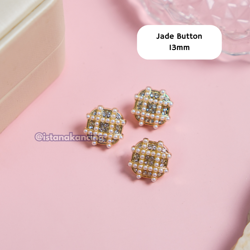 Tombol Mini Giok 13mm