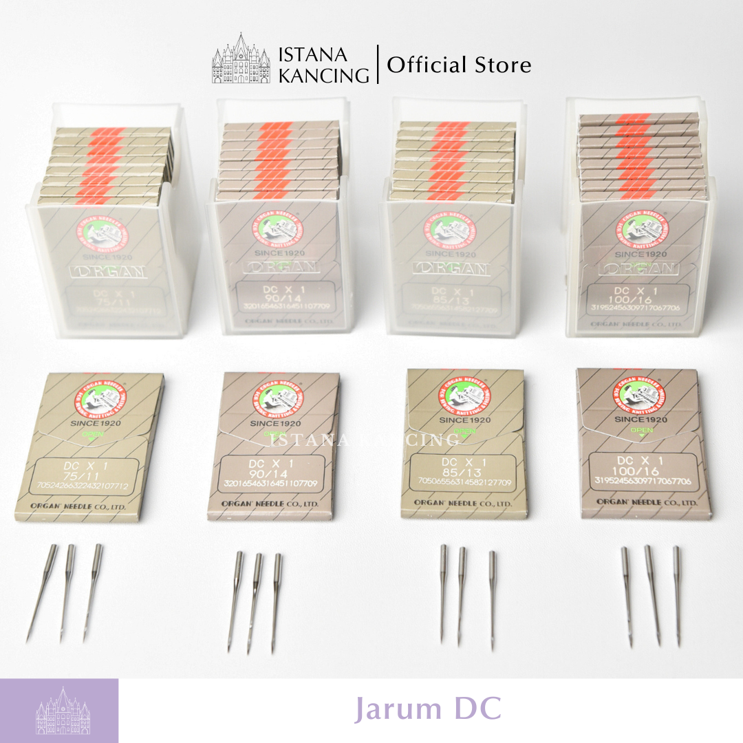 Jarum Organ DCx1 Jarum Mesin Jahit Industri Juki/Brother | Istana Kancing