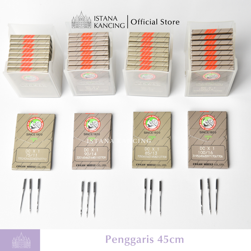 Jarum Organ DCx1 Jarum Mesin Jahit Industri Juki/Brother | Istana Kancing