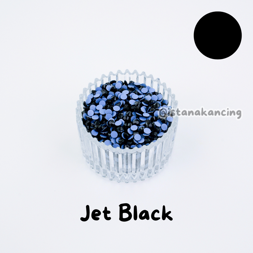 Payet Tempel Mute Gosok Hotfix Rhinestone SS12