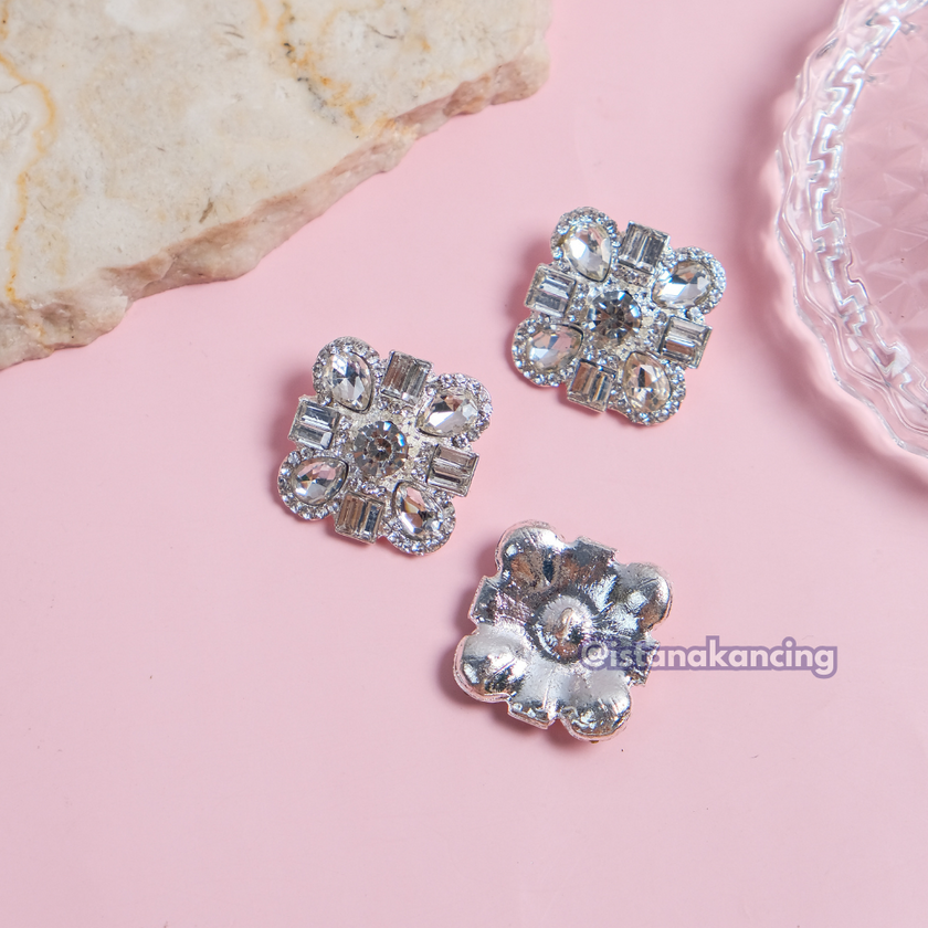 Kancing Berlian Imitasi Jisoo 28mm