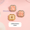 Juliette Pink Marble Button