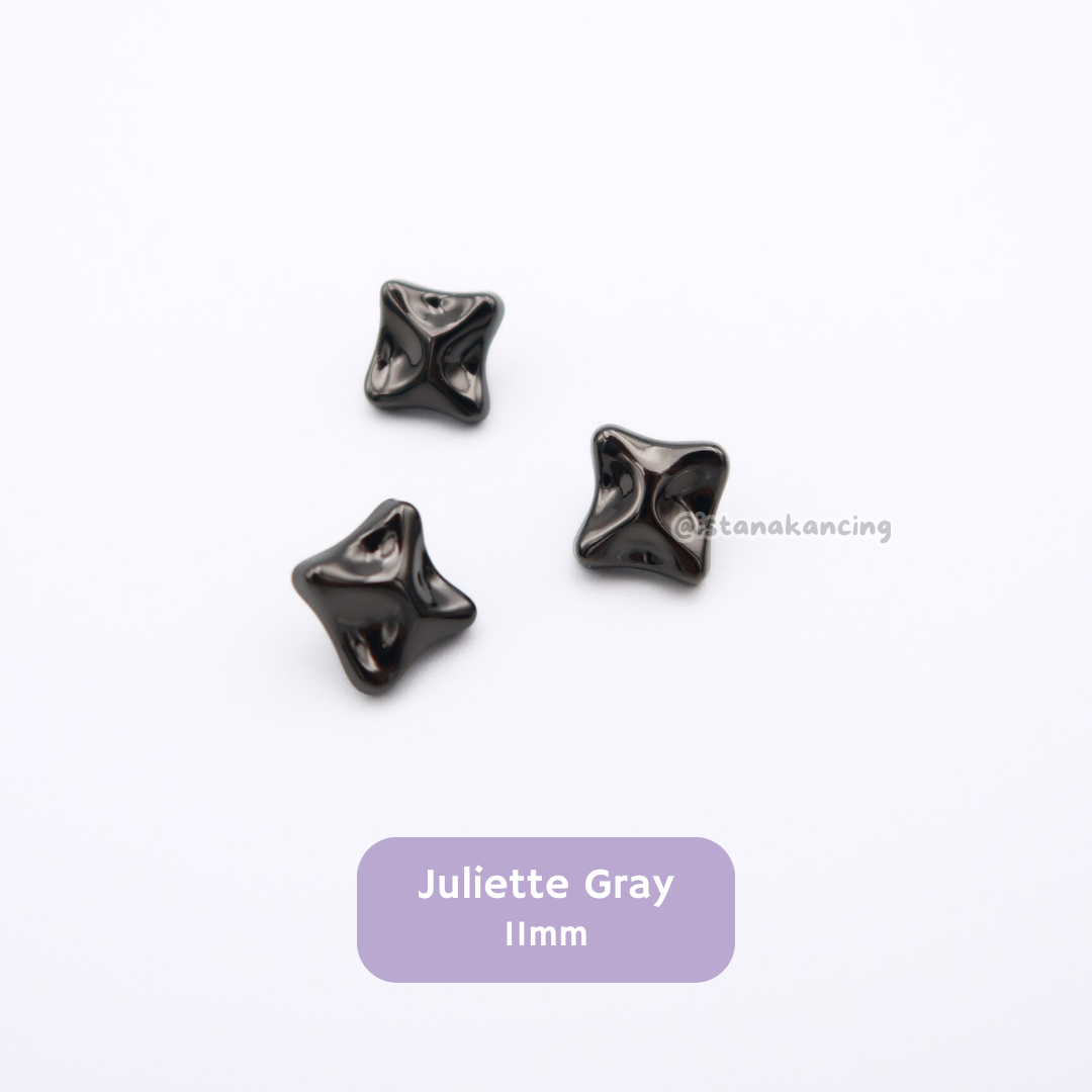 Tombol Marmer Merah Muda Juliette