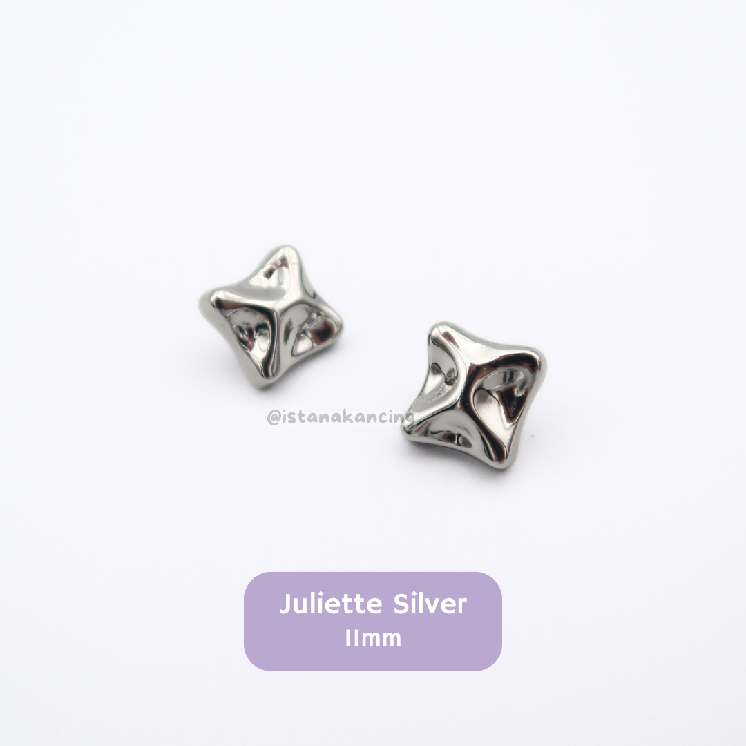 Tombol Marmer Merah Muda Juliette