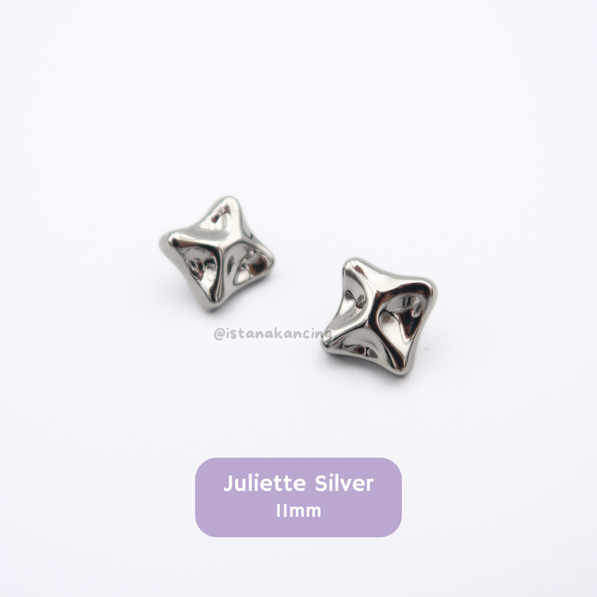 Tombol Marmer Merah Muda Juliette