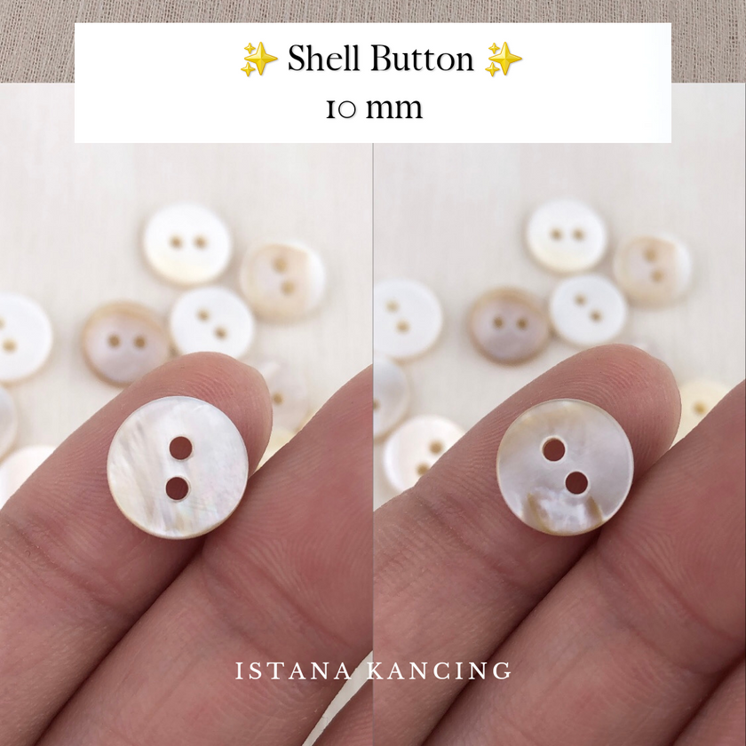 Kancing Kerang Shell Button