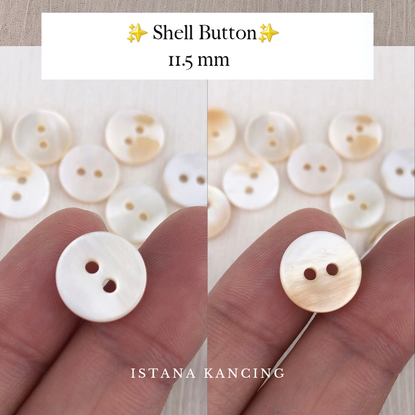 Kancing Kerang Shell Button