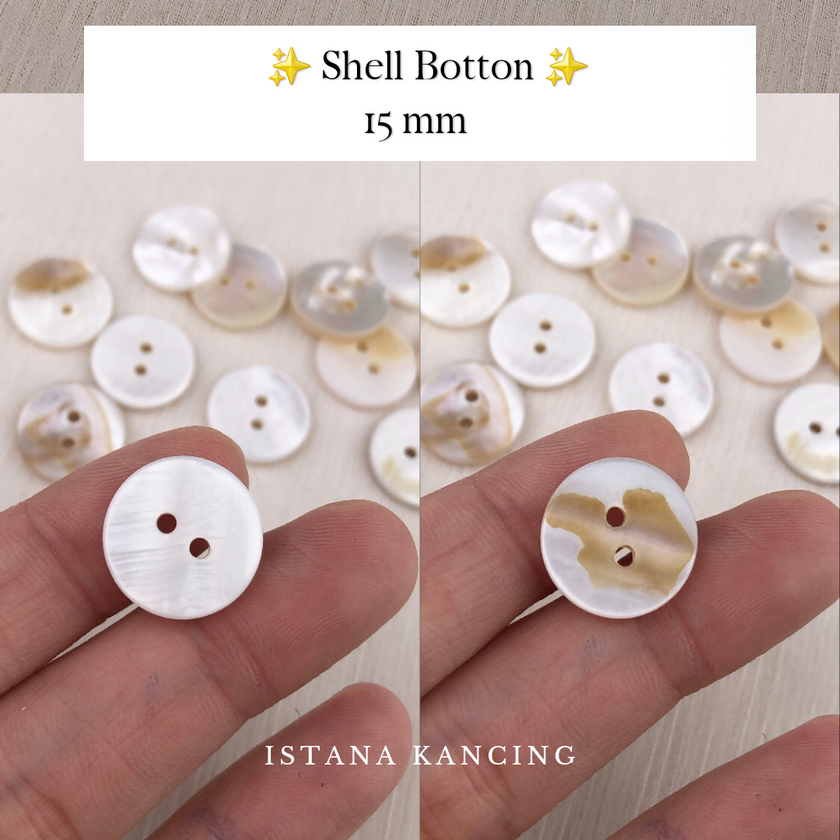 Kancing Kerang Shell Button
