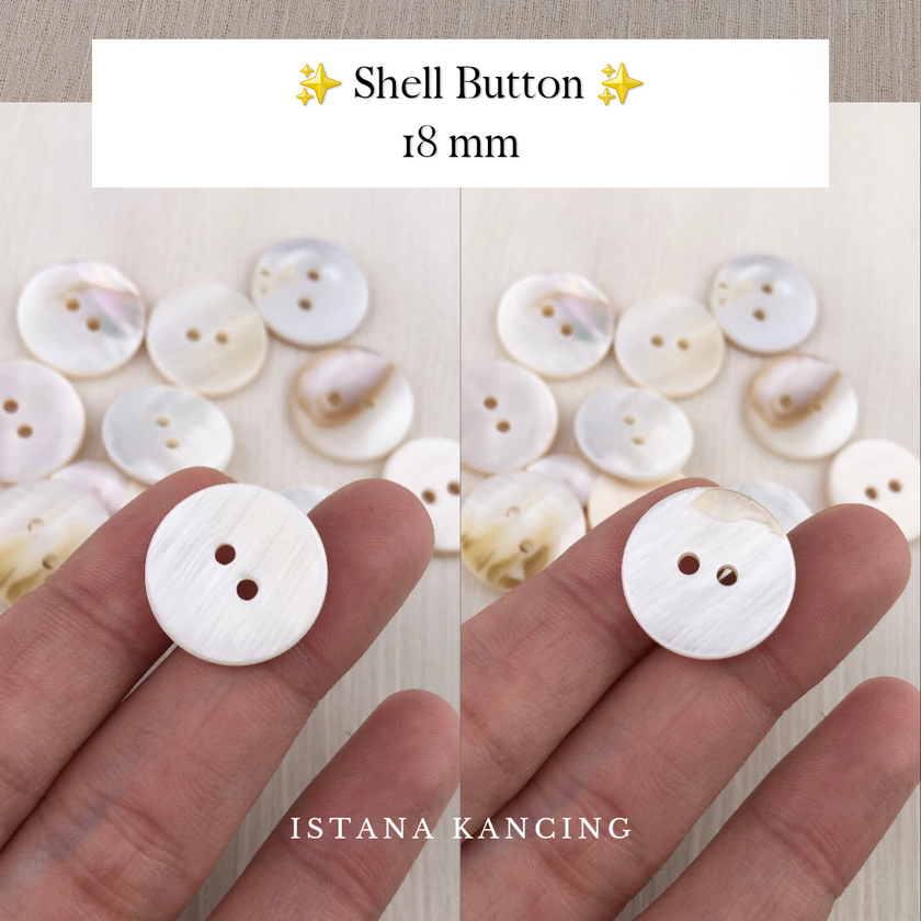 Kancing Kerang Shell Button