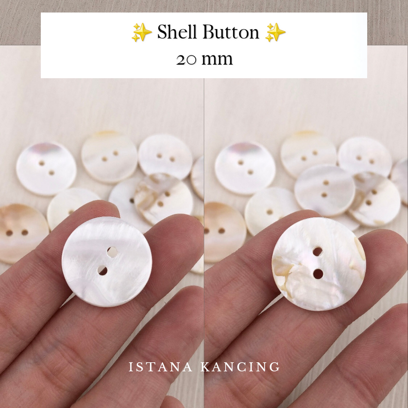 Kancing Kerang Shell Button