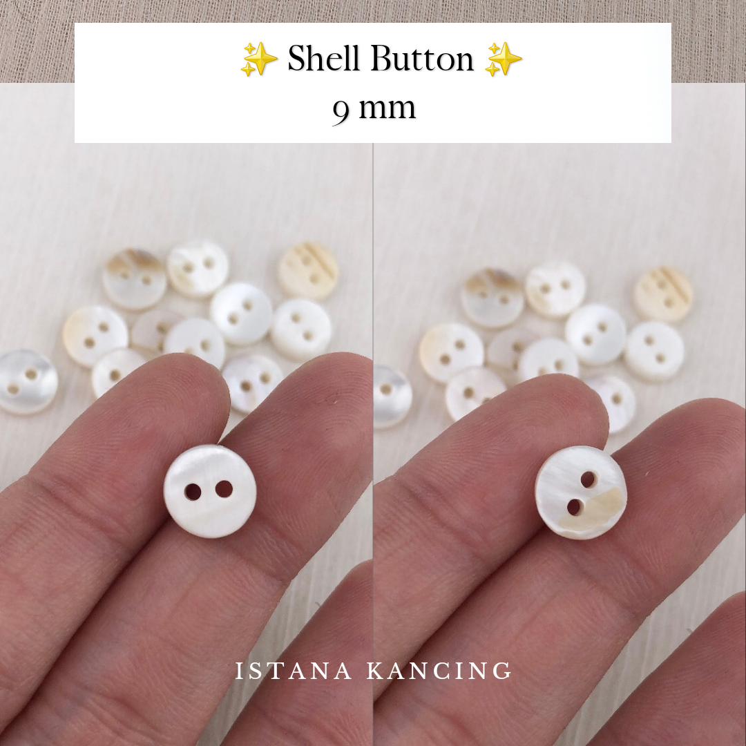 Kancing Kerang Shell Button